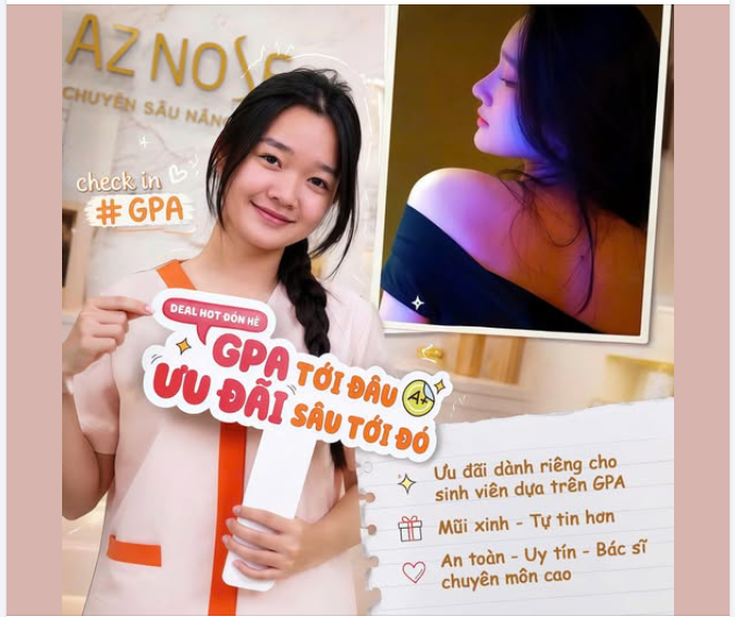 Học tốt có thưởng, làm đẹp cũng có ưu đãi