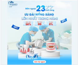Đếm Ngược 23 Ngày Cuối Cùng: ƯU ĐÃI NIỀNG RĂNG LỚN NHẤT TRONG NĂM!