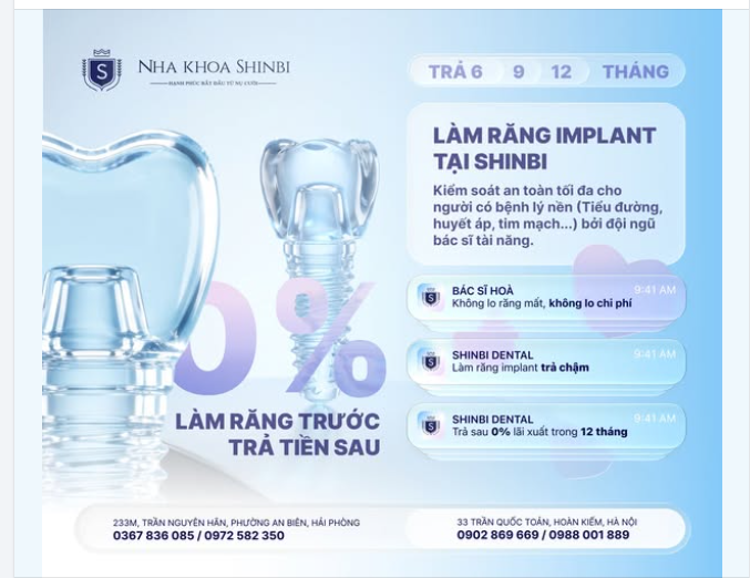 TRỒNG RĂNG IMPLANT AN TOÀN CHO NGƯỜI CÓ BỆNH NỀN