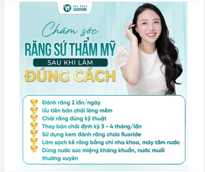 CHĂM SÓC RĂNG MIỆNG ĐÚNG CÁCH – DÙ LÀ RĂNG THẬT HAY RĂNG SỨ