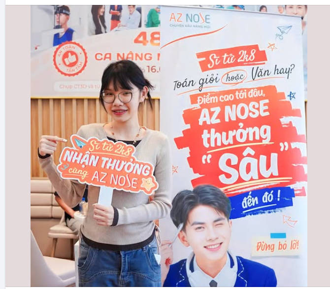 Chúc mừng sĩ tử 2k8 đến từ An Giang - Ngữ Văn 8,75 điểm, thưởng ngay 87,5% chi phí nâng mũi!