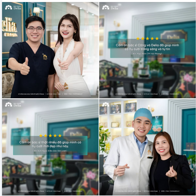 Trăm lời quảng cáo không bằng một cái gật đầu hài lòng từ khách hàng đã sử dụng dịch vụ thẩm mỹ răng sứ.