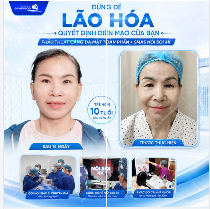 ĐỪNG ĐỂ LÃO HÓA QUYẾT ĐỊNH DIỆN MẠO CỦA BẠN