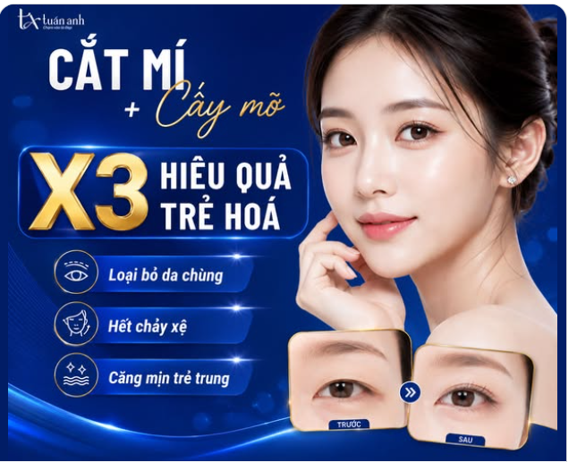 X3 HIỆU QUẢ TRẺ HÓA CHO ĐÔI MẮT