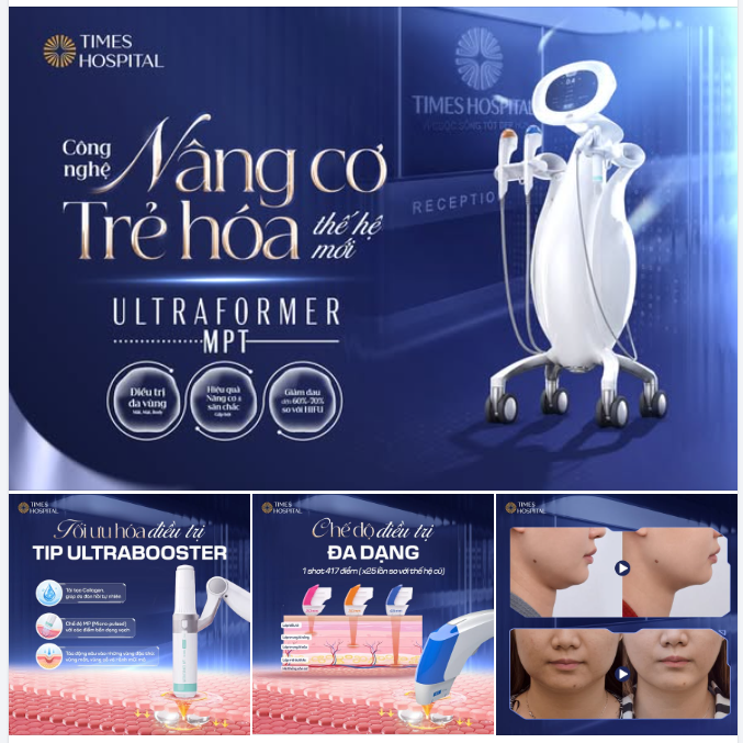 Cải Thiện Độ Săn Chắc - Đẩy Lùi Lão Hóa Da Với HIFU ULTRAFORMER MPT