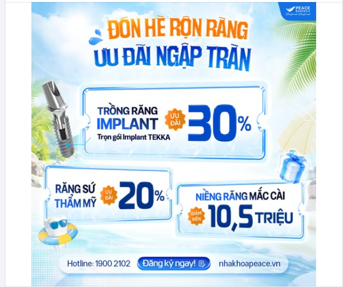 NÂNG CẤP NỤ CƯỜI RẠNG RỠ HƠN VỚI CHI PHÍ TỐT HƠN