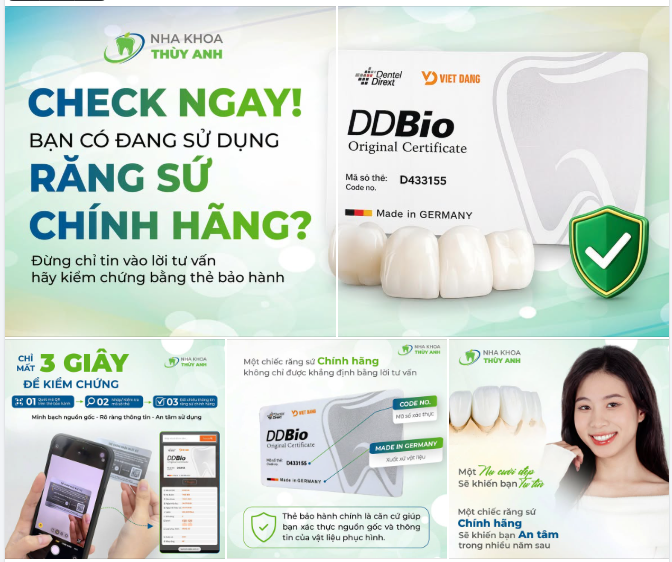 LÀM THẾ NÀO ĐỂ BIẾT CHIẾC RĂNG SỨ BẠN LỰA CHỌN LÀ CHÍNH HÃNG?