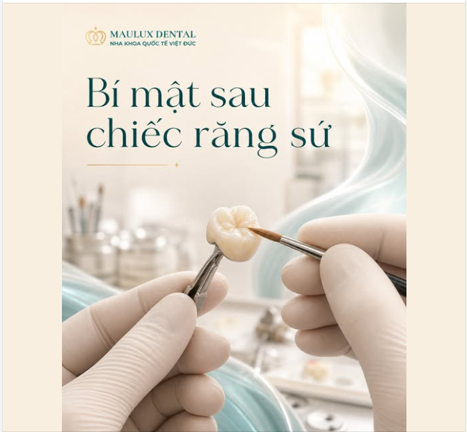 BÍ MẬT SAU MỘT CHIẾC RĂNG SỨ