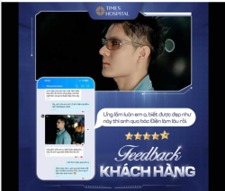 Feedback nâng mũi cấu trúc sụn sườn 1 năm tuổi