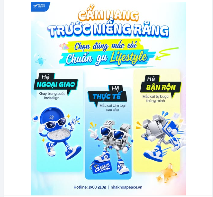NIỀNG RĂNG THEO LIFESTYLE – BẠN THUỘC TEAM NÀO?