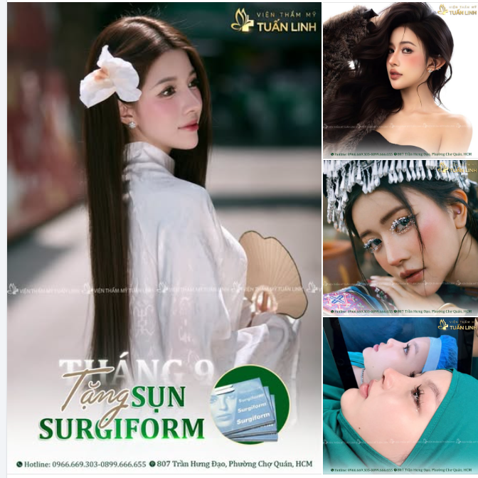 Chị em nào đi làm mũi cấu trúc rồi nhưng chưa ưng dáng?   Tới ngay TUẤNLINH làm mũi cấu trúc sửa lại và nhận liền tay SURGIFORM hoàn toàn miễn phí!!