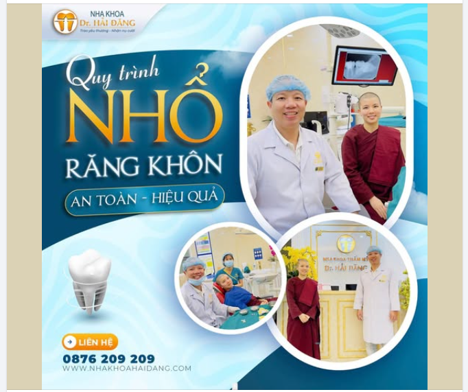 NHỔ RĂNG KHÔN – NHẸ NHÀNG - AN TOÀN - HỒI PHỤC NHANH