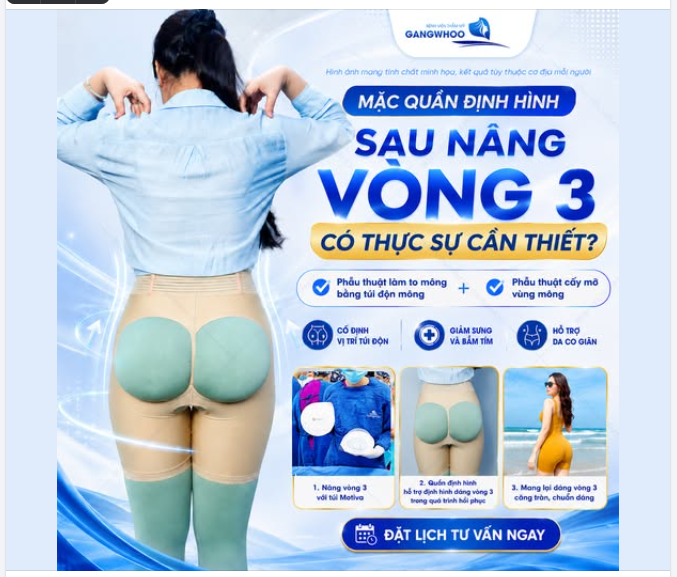 MẶC QUẦN ĐỊNH HÌNH SAU NÂNG VÒNG 3 - CÓ THỰC SỰ CẦN THIẾT?