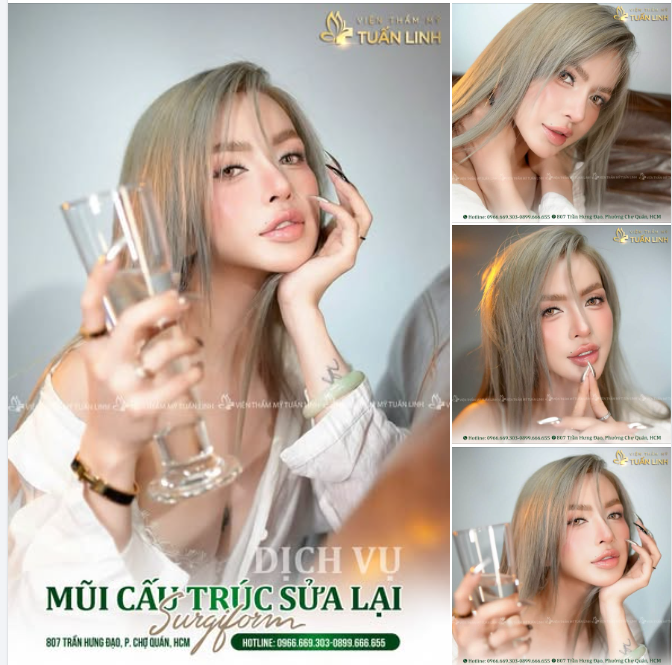 MŨI CẤU TRÚC SỬA LẠI SURGIFORM - KIẾN TẠO GÓC NGHIÊNG HOÀN HẢO THU HÚT MỌI ÁNH NHÌN ​