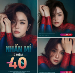 SPIDER GIRL CŨNG KHÔNG THOÁT... ƯU ĐÃI NHẤN MÍ GIẢM ĐẾN 40%