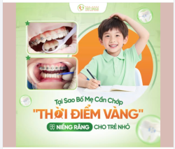 VÌ SAO BỐ MẸ NÊN NIỀNG RĂNG SỚM CHO CON?