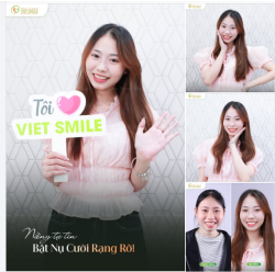 TƯƠI NHƯ NẮNG HẠ - HUYỀN TRANG TỰ TIN TỎA SÁNG SAU KHI THÁO NIỀNG TẠI VIET SMILE!