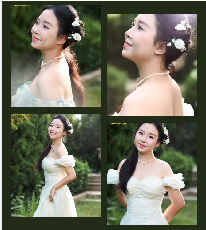 NHƯ HOA TẶNG RIÊNG BỘ ẢNH BEAUTY VIBE NÀNG THƠ CHO CHỊ ĐẸP BÍCH THỦY