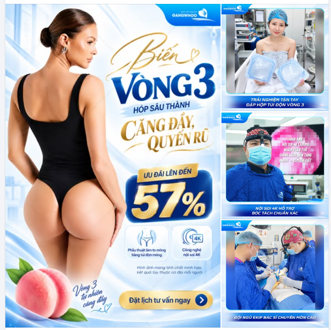 BIẾN VÒNG 3 HÓP SÂU THÀNH CĂNG ĐẦY, QUYẾN RŨ