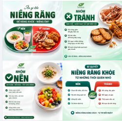 ĂN GÌ KHI NIỀNG RĂNG ĐỂ RĂNG KHỎE - NIỀNG ÊM?