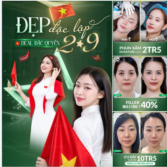 ĐẸP ĐỘC LẬP - DEAL ĐẶC QUYỀN 2/9