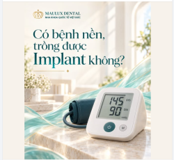HUYẾT ÁP, TIỂU ĐƯỜNG, TIM MẠCH… CÓ TRỒNG IMPLANT ĐƯỢC KHÔNG?