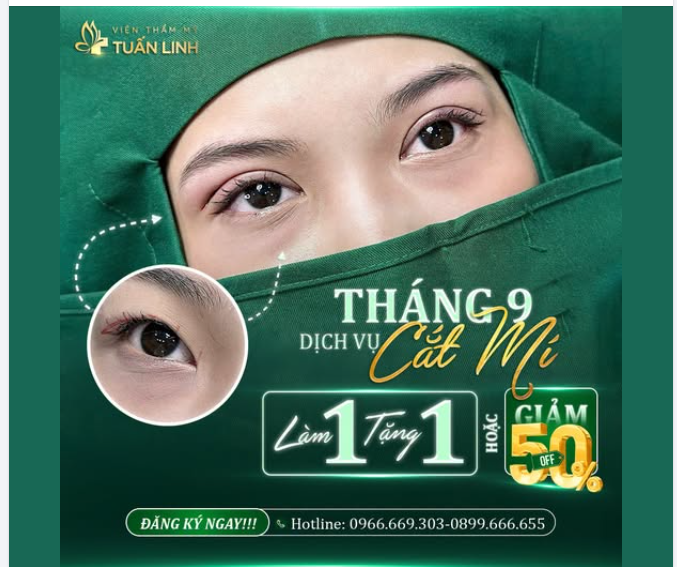 SIÊU ƯU ĐÃI THÁNG 9 – LÀM MÍ 1 TẶNG 1, NÂNG TẦM ĐÔI MẮT