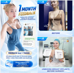 FEEDBACK SAU 1 THÁNG - CÔ NÀNG NGƯỜI NGA TỰ TIN KHOE DÁNG, VÒNG 1 CĂNG TRÀN KHIẾN VẠN NGƯỜI MÊ