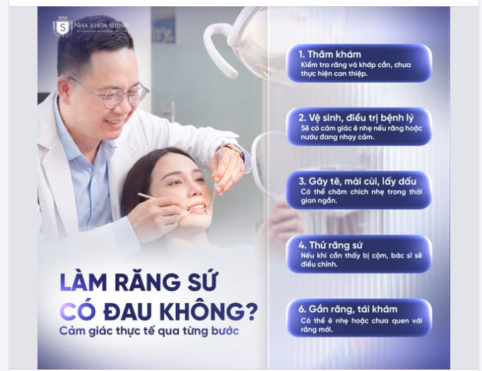 Mài răng, bọc sứ có thật sự đau như lời đồn
