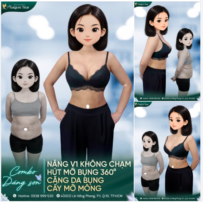 COMBO HỒI DÁNG SON - LẤY LẠI TỰ TIN CHO MẸ BỈM SỮA