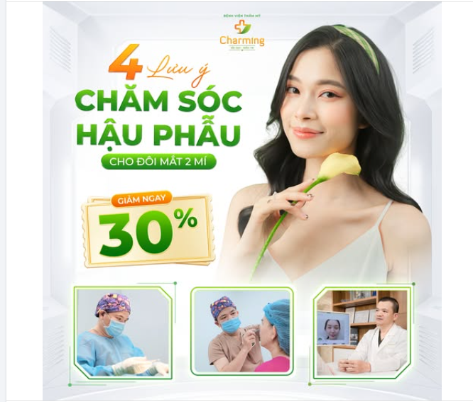 4 LƯU Ý CHĂM SÓC HẬU PHẪU CHO ĐÔI MẮT 2 MÍ