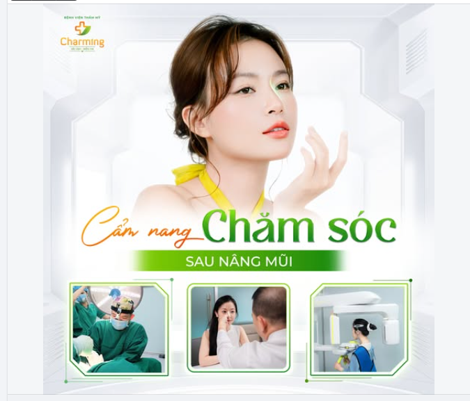 CẨM NANG CHĂM SÓC SAU NÂNG MŨI