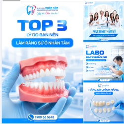 TOP 3 LÝ DO BẠN NÊN LÀM RĂNG SỨ Ở NHÂN TÂM