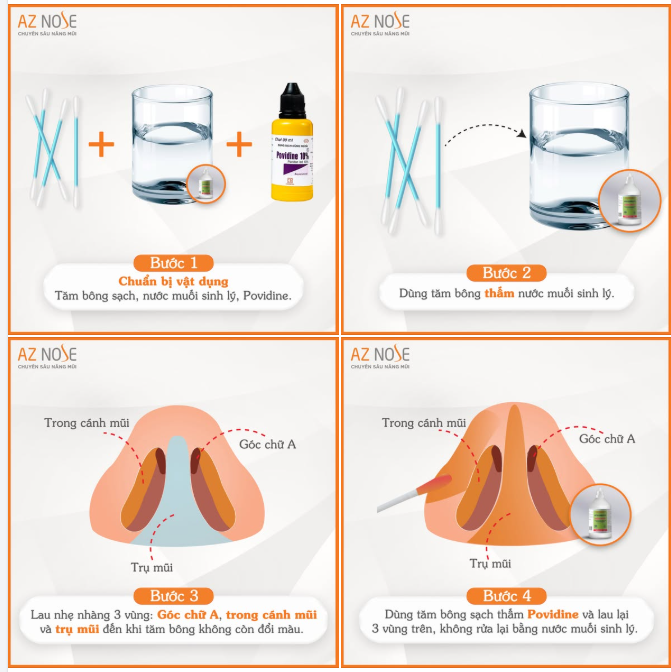 HƯỚNG DẪN TỰ RỬA VẾT THƯƠNG TẠI NHÀ