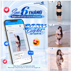 SAU 6 THÁNG GIẢM MỠ KẾT HỢP CĂNG DA SIẾT CƠ BỤNG – BODY CĂNG ĐÉT, VẠN NGƯỜI MÊ