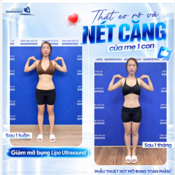 THẮT EO RÕ VÀ NÉT CĂNG CỦA MẸ 1 CON