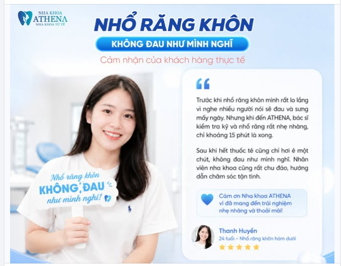 NHỔ RĂNG KHÔN: KHÔNG ĐAU VÀ ĐÁNG SỢ NHƯ BẠN NGHĨ!
