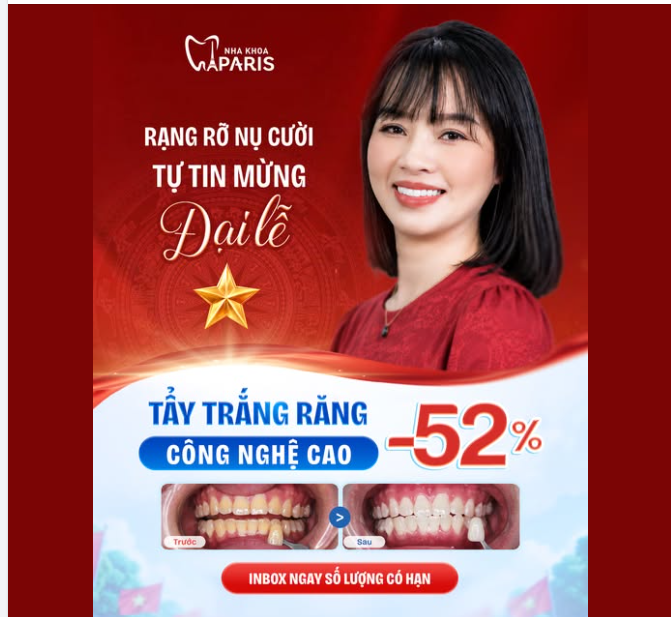 RẠNG RỠ NỤ CƯỜI – TỰ TIN MỪNG ĐẠI LỄ!