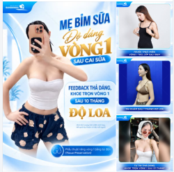 MẸ BỈM SỮA ĐỘ DÁNG VÒNG 1 SAU CAI SỮA - FEEDBACK THẢ DÁNG, KHOE TRỌN VÒNG 1 SAU 10 THÁNG “ĐỘ LOA”