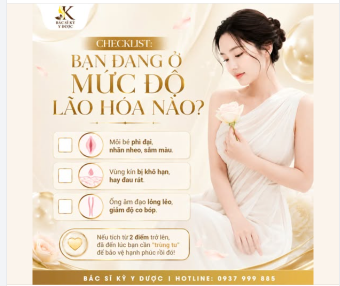 CHECKLIST: BẠN ĐANG Ở MỨC ĐỘ LÃO HÓA NÀO?