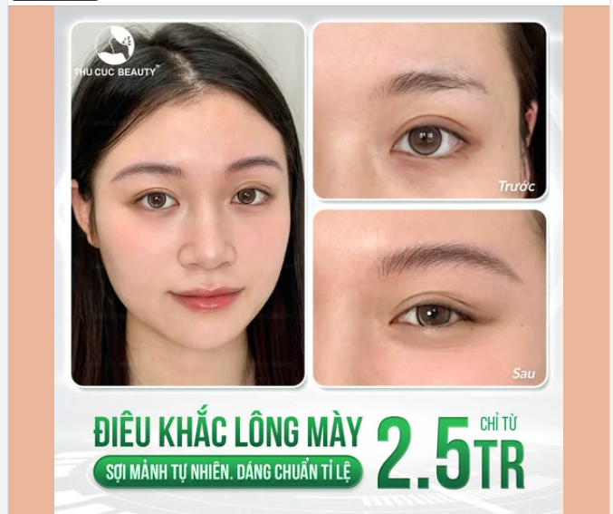 ĐIÊU KHẮC LÔNG MÀY – KIẾN TẠO DÁNG MÀY TỰ NHIÊN, HÀI HÒA
