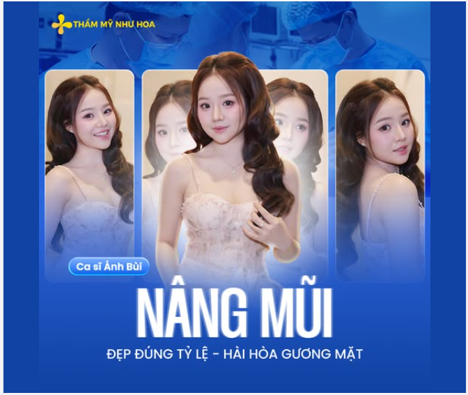 Một dáng mũi đẹp không nhất thiết phải thật cao, mà quan trọng là phù hợp với đường nét và tỷ lệ gương mặt.