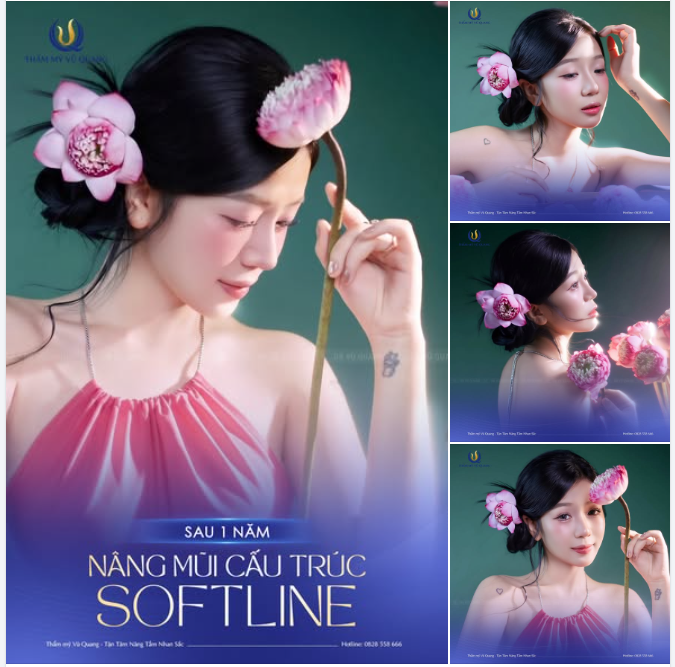 Chiếc mũi đẹp không chỉ tôn lên đường nét khuôn mặt, mà còn giúp nàng tự tin tỏa sáng trong mọi khung hình!