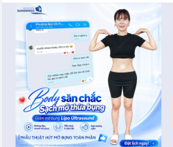 BODY SĂN CHẮC - SẠCH MỠ THỪA BỤNG - GIẢM MỠ LIPO ULTRASOUND