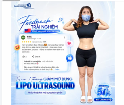 FEEDBACK TRẢI NGHIỆM TỪ KHÁCH HÀNG QUỐC TẾ ĐÀI LOAN - SAU 1 THÁNG GIẢM MỠ BỤNG LIPO ULTRASOUND