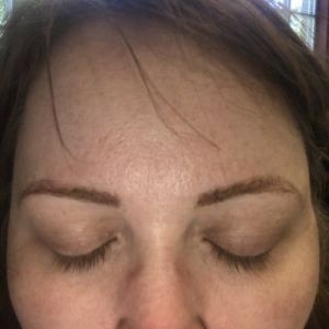 Điêu khắc chân mày được 6 ngày mà đã bong mất một nửa?