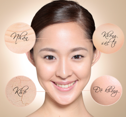 Chăm sóc da Bauman - Da khô, khỏe, không nhiễm sắc tố, nhăn (DRNW)