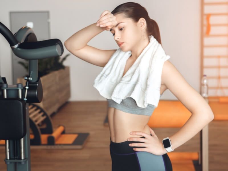 nguyen nhan mat do sau khi tap the duc