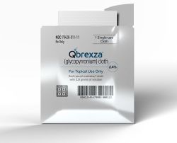 Qbrexa: khăn tẩm thuốc trị mồ hôi nách