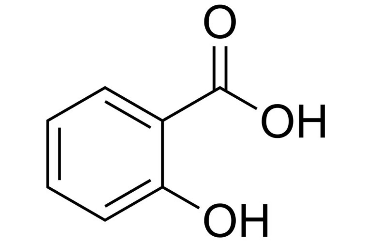 Cấu trúc hóa học của Axit Salicylic